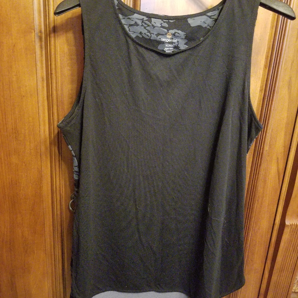 Tangrine womens sleeveless top.